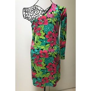 Small, one shoulder Lilly Pulitzer dress
